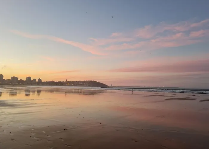 Precioso Piso 6 Personas En La Playa De San Lorenzo * 希洪